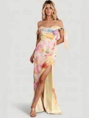 Baltic Born Allegra Off Shoulder Maxi dress